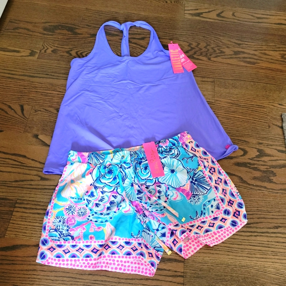 Lilly Pulitzer Katia Short and Luxletic Tank